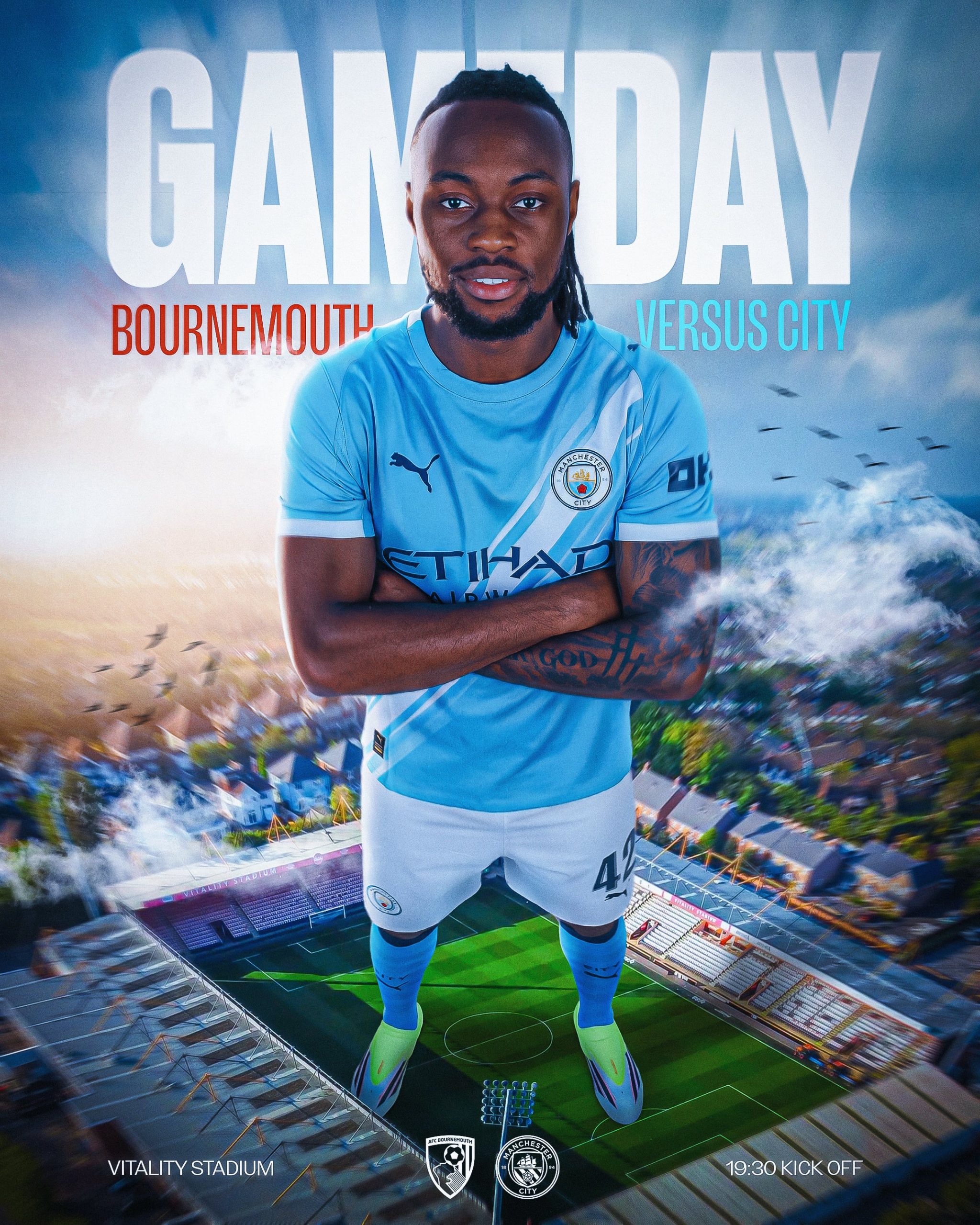 City v Bournemouth (A) (4×5 – EDIT)